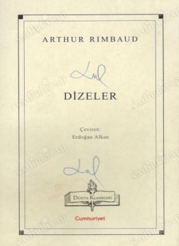 DİZELER ARTHUR RİMBAUD