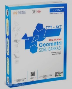 2023 Basım 345 Yayınları Tyt Ayt Geometri soru Bankası PDF |İNDİR