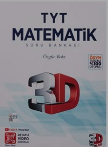 2023 Basım 3D Yayınları Matematik Soru Bankası | PDF İNDİR