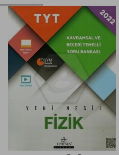 2023 Basım Ephesus Tyt Fizik  soru Bankası | PDF İNDİR