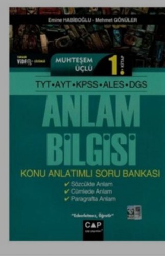 2023 Basım Çap Yayınları Anlam Bilgisi Soru Bankası  | PDF İNDİR