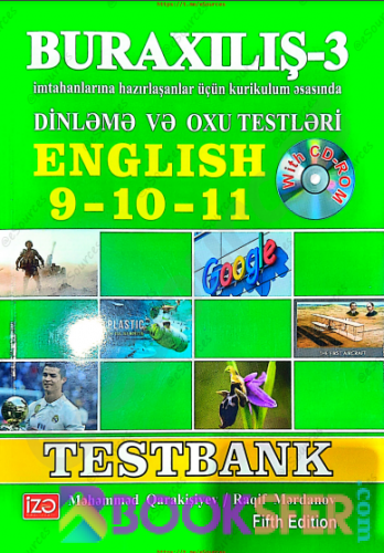 İngilis  Dili - Buraxılış-3 | Dinləmə və oxu testləri| 9-10-11 | İZƏ Nəşriyyatı 2022 | PDF YÜKLƏ