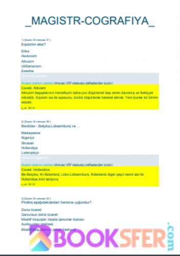 Bilikli OL (Magistr OL) - bilikliol.az testlərinin izahı. Məntiq Testləri|PDF YÜKLƏ