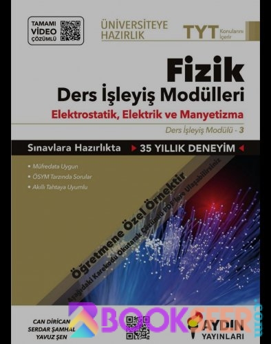 2023 Aydın Yayınları Tyt Fizik Ders İşleyiş Modülü 3 | Pdf İndir 