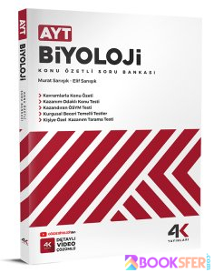 4K Yayınları - AYT Biyoloji Soru Bankası 2023 (HD) | PDF İNDİR