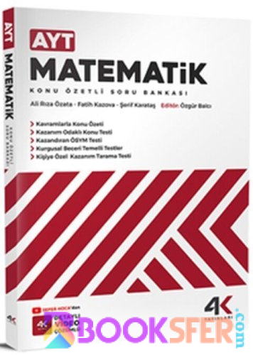 4K Yayınları - AYT Matematik Soru Bankası 2023 (HD) | PDF İNDİR