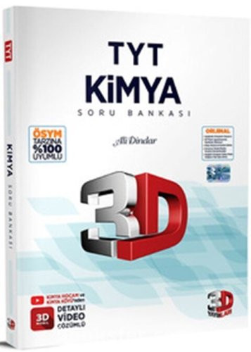 2024 3D Yayınları TYT Kimya Soru Bankası | PDF İNDİR