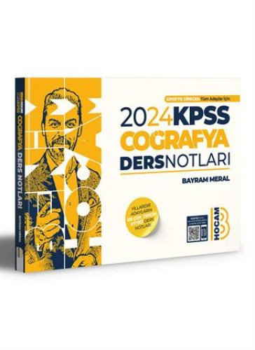 2024 KPSS Coğrafya Ders Notları Benim Hocam Yayınları | PDF İNDİR