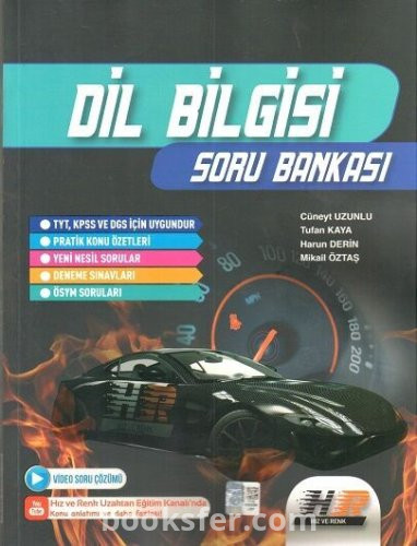 2024 TYT AYT Dil Bilgisi Soru Bankası Hız ve Renk Yayınları | PDF İNDİR