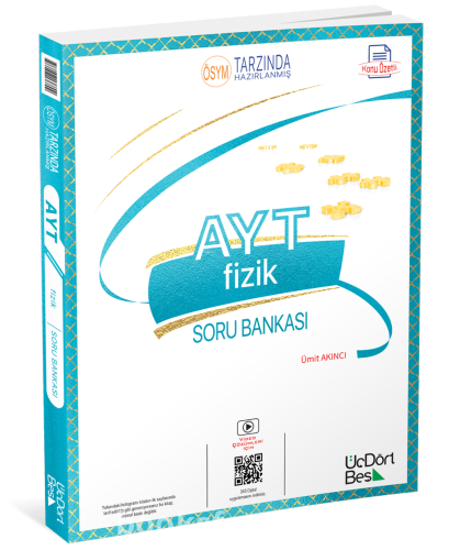 2024 345 Yayınları AYT Fizik Soru Bankası | PDF İNDİR