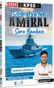 KPSS Coğrafya Amiral Soru Bankası Tamamı Çözümlü | PDF İndir
