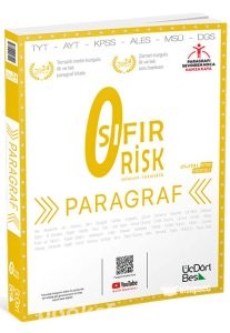 2024 TYT Paragraf Sıfır Risk Soru Bankası Video Çözümlü Üç Dört Beş Yayınları | PDF İndir