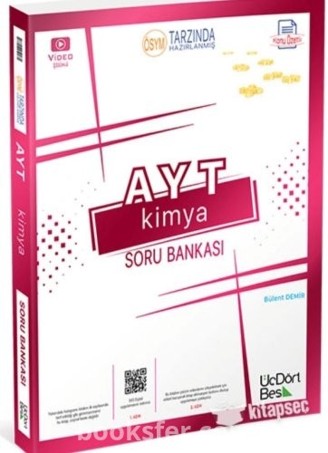 2024 345 Yayınları KİMYA AYT SORU BANKASI  |PDF İNDİR