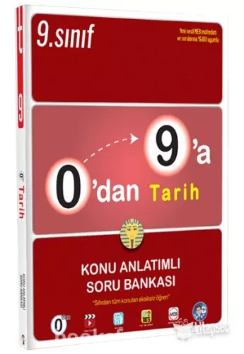 Tonguç Akademi 0'dan 9'a Tarih Konu Anlatımlı Soru Bankası| PDF İndir