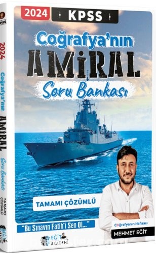 KPSS Coğrafya Amiral Soru Bankası Tamamı Çözümlü | PDF İndir