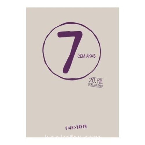 Cem Akaş – 7 | PDF İNDİR