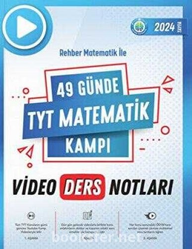 Rehber Matematik 49 günde TYT Matematik Video Ders Notları | PDF İndir